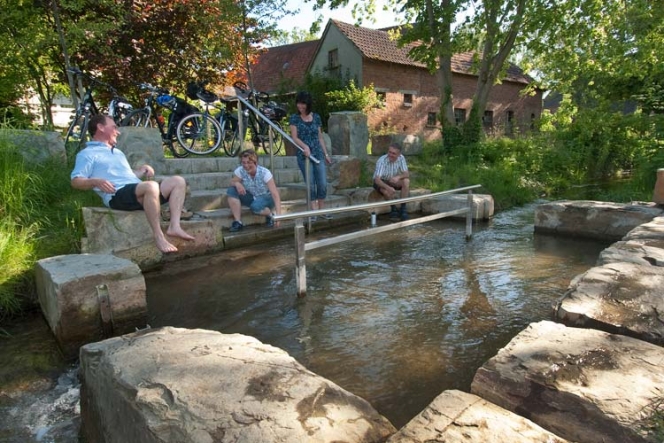 Kneippanlage an der Heder © Reinhard Rohlf